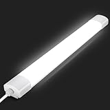 LED Feuchtraumleuchte 120CM, Deckenleuchte LED Röhre 36W 4000LM, IP65 LED...