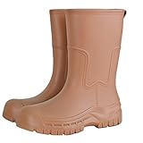 FGUUTYM Gummistiefel Damen Regenschuhe Halbhoch Regenstiefel Hiking,...