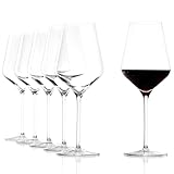 Stölzle Lausitz Rotweingläser Quatrophil 6er-Set 570ml – Hochwertige...