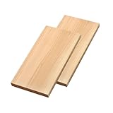 Zedernholzbrett zum Grillen 2er Set - SAADAT Grillbretter, Räucherbretter...