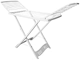 VoltShine Wäscheständer aus Harz mit 2 Flügeln, Maße 175 x 55 x 115 cm,...