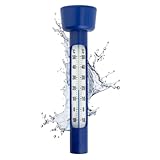 Pool Thermometer Wassertemperatur Thermometer Schwimmend Analog Leicht...