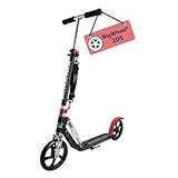 HUDORA BigWheel Scooter 205 - Stabiler Aluminium-Roller -...
