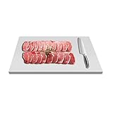 304 Edelstahl Schneiden GemüSe Platte 70 * 50Cm (1,5 Dicke Falten Auf...