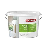 ADLER Tiromin weiß 1 Liter - Premium Silikatfarbe innen weiß,...