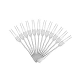 Mr. Spoon - Set mit 12 Cocktailgabeln, Dessertgabel für Obstgabeln,...