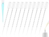 Emezddo 10 Stück Pipetten,Kunststoff Transferpipetten,Dropper mit...