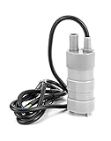 QWORK 12V Tauchwasserpumpe 840L/H 5 Maximale Wasserhöhe Mikromotor...