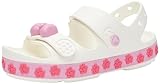 Crocs Unisex Kinder Crocband Cruiser Pet Sandal K Sandale, Pet White Pink...