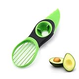 3-in-1-Avocadoschneider Küchenschneider Obstschäler Separator Kunststoff...