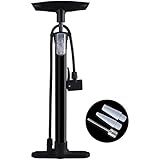 Diyife Standluftpumpe, Fahrrad Standpumpe für Presta & Schrader Ventile,...