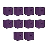 NICEME Faltbare Aufbewahrungsboxen, Vliesstoff-Aufbewahrungsbox-Set,...