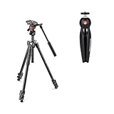 Manfrotto 290 Light Stativ-Kit mit Fluid-Videokopf und PIXI...