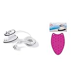 Prym 611915 Dampfbügeleisen Mini & Bügeleisen-Ablage Mini, Silikon,...