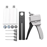 Rtxbvg AB-Kleber mit zwei Komponenten, 50 ml, Epoxidharz mit 4 Mischnadeln...