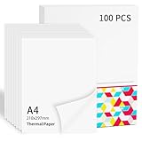 Thermopapier A4-8.27' x 11.69' (210mm x 297mm) Kompatibel mit Phomemo...