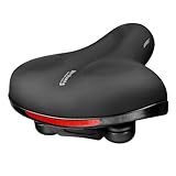 GORIX Bike Sattelsitzfederung Eingebauter Federreflektor Wasserdicht...