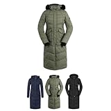 Lazura - Thermomantel Sophia – Wintermantel für Damen – wattierter...