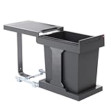 Hailo Abfallsammler 3635001 | Modell Solo manual mit Handauszug | 1...