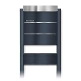 Metzler Standbriefkasten Masiva – Edelstahl Anthrazit RAL 7016, optional...