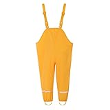 Regenmantel Kinder Matschhose Regenjacke Outdoor Wasserdichter Kleinkind...