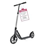 HUDORA BigWheel 230 Advanced Scooter - Stabiler Aluminium-Roller bis zu...