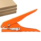 Bollisate Einzelloch Locher - 8 mm Einloch Kantenband Lochzange |...