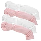 HANABASS 2 Paare Uv-Schutz Armstulpen Verstellbar Atmungsaktiv Kühler...