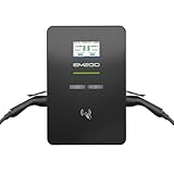 EM2GO Duo Power Wallbox 22kW, EV Charger Typ 2 Steckdose, Auto Ladestation...