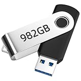 USB 3.0-USB Stick EDOBAO Großer Kapazität USB-Flash-Laufwerk Drehbarer...