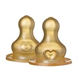 BIBS Bottle Nipple 2-Pack, Vermindert Koliken, Zusätzliche Sauger für...