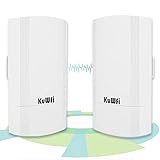 KuWFi WLAN Bridge Outdoor, 900Mbit/s Indoor/Outdoor Access Point to Point...
