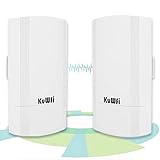 2-Pack 900Mbps Outdoor CPE Kit Indoor & Outdoor Punkt-zu-Punkt Wireless CPE...