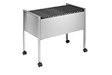 Durable Eco Hängemappenwagen/Hängeregistratur 80 A4, silber, aus...