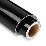 Glänzend Schwarz Plotterfolie Vinyl, 30,5 x 152,4 cm Vinylfolie Plotter...