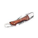 LAGUIOLE - Multifunktionales Klappmesser - 4 Funktionen - Pakka Holz - -...