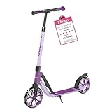 HUDORA BigWheel® 205 Advanced Scooter - Komfortabler Aluminium-Roller für...