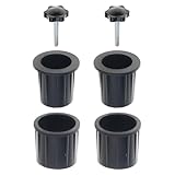 TOWARDSNAN Ersatz Handknopf Schirmfuß Ständer Ersatzteil Lochringe...