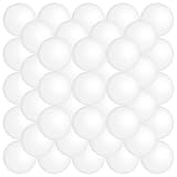 THE TWIDDLERS 50 Weiße Party Tischtennisbälle für Ping Pong, Beer Pong,...