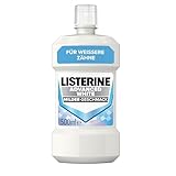 LISTERINE Advanced White Milder Geschmack (500 ml), Mundspülung zur...