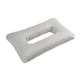 Pitycbo Ohrlochkissen mit Löchern, Nacken Und Ohrenschutzkissen Aus...