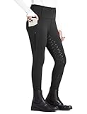 FitsT4 Sports Kinder Reithose Mädchen Reitleggings Silikon Vollbesatz Hohe...