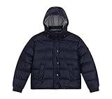 Petit Bateau A0B0J Langärmelige Daunenjacke Damen Smoking XS