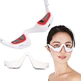 Augen - Rotlichttherapiebrille mit 3 Stufen Mikrostrom -...