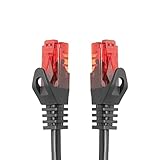 BIGtec 10m LAN Kabel Netzwerkkabel Patchkabel High Speed Ethernet schwarz...