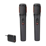 JBL PartyBox Wireless Mic – Set mit zwei digitalen kabellosen Mikrofonen...