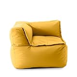 Lumaland Sitzsack-Lounge Modular Eckteil | Waschbare Sitzmöbel für...