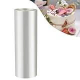 Sudnsadaks Tortenrandfolie Wiederverwendbar, Tortenfolie Transparent 20cm...