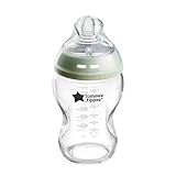 Tommee Tippee-Babyflasche, Natural Start Anti-Kolik-Flasche aus Glas,...