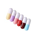 FSSTUD 10 Stück Mini Kapselform Lippenstifthülsen Lippenstift Hülle...